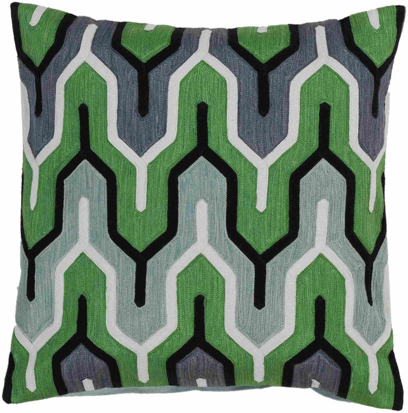 Bruges Grass Green Pillow Cover