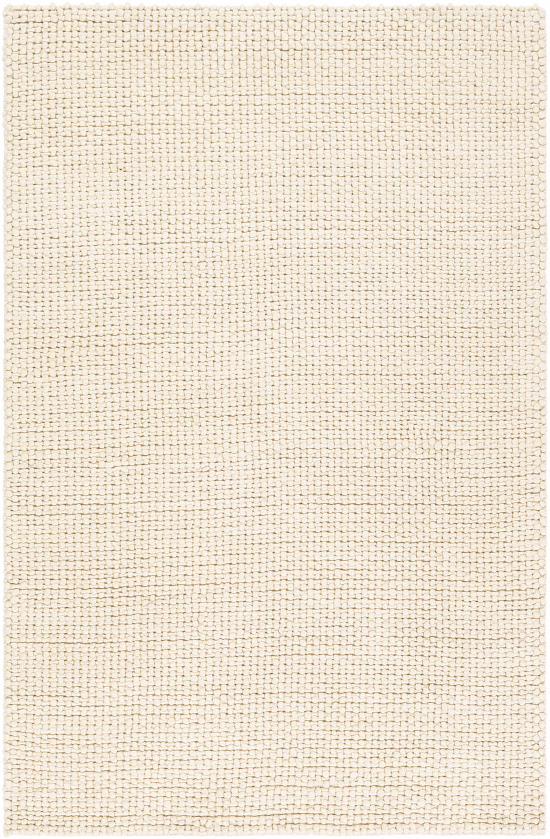 Lucerne Plain Cream Wool Rug LNE-1000