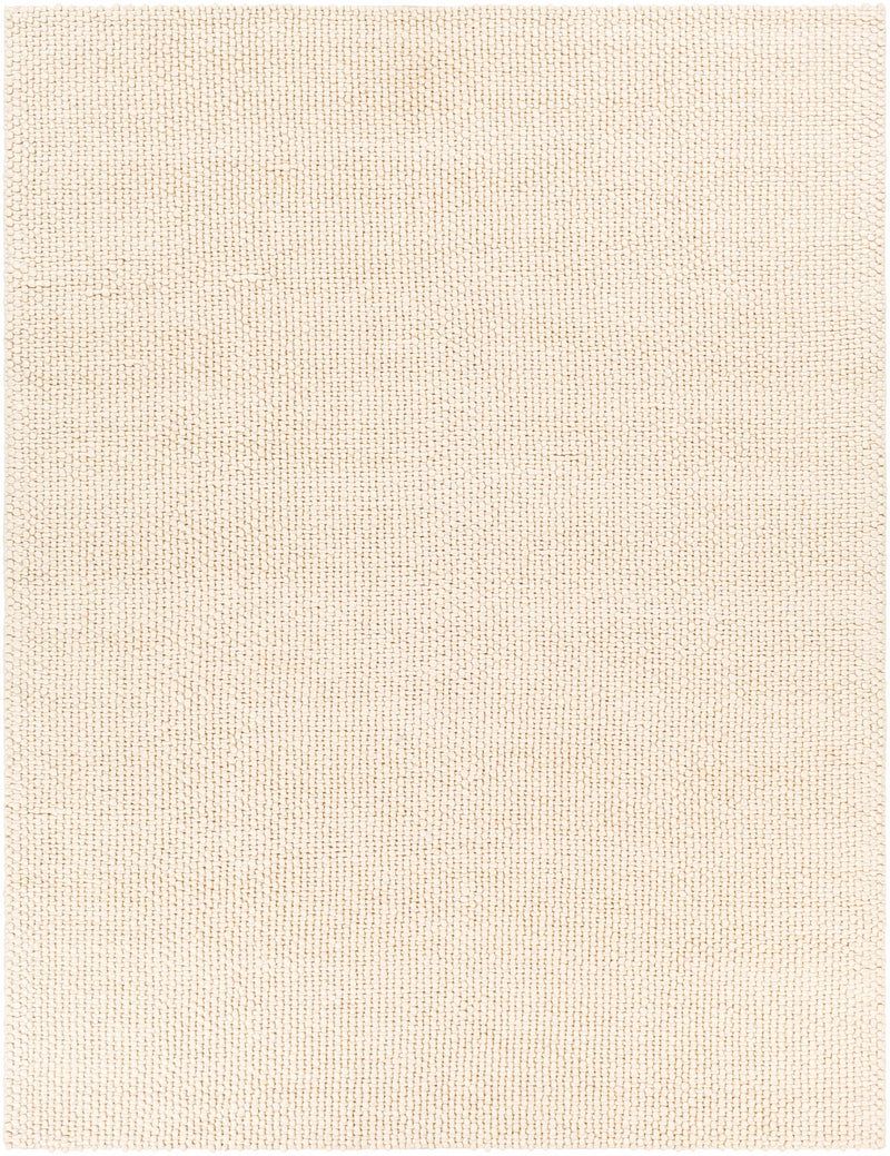 Lucerne Plain Cream Wool Rug LNE-1000