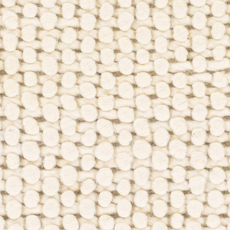 Lucerne Plain Cream Wool Rug LNE-1000