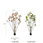 Artificial Silk Bauhinia Tree In Pot