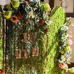 Artificial Flower Screen in Various Designs 40" Tall