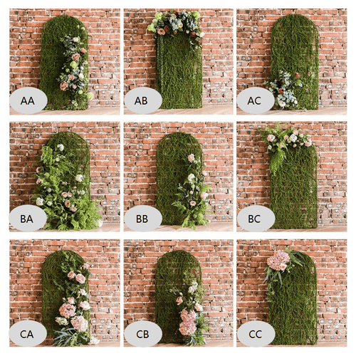 Artificial Flower Screen in Various Designs 40" Tall