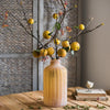Artificial Fruit Yellow Apple Pear Stem 27" Tall