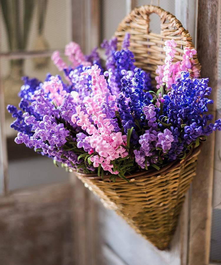 Artificial Lavender Eco PE Lavender Stem 18" Tall