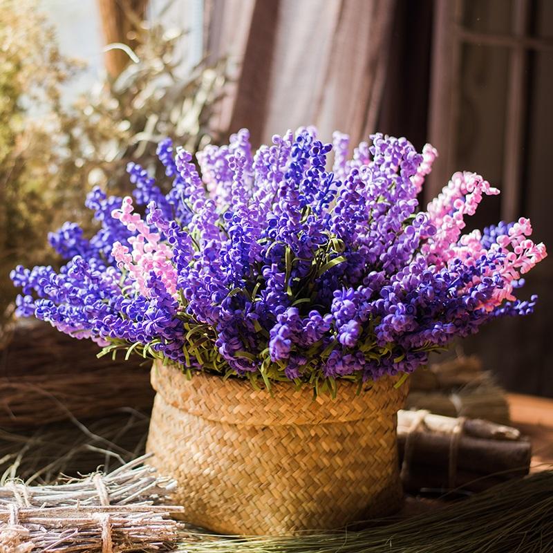 Artificial Lavender Eco PE Lavender Stem 18" Tall