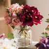 Artificial Silk Orchid Bouquet Small Cymbidium Various Colors