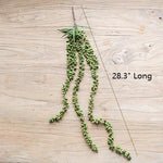 Artificial Plant Tear Drop Hanging 28" Long