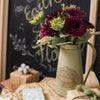 Artificial Sunflower Bouquet in Purple 18" Tall