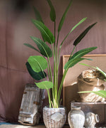 Artificial Silk Travelers Palm Tree In Pot