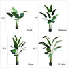 Artificial Silk Travelers Palm Tree In Pot
