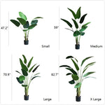 Artificial Silk Travelers Palm Tree In Pot