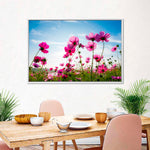 Wild Cosmos Flowers Wall Art