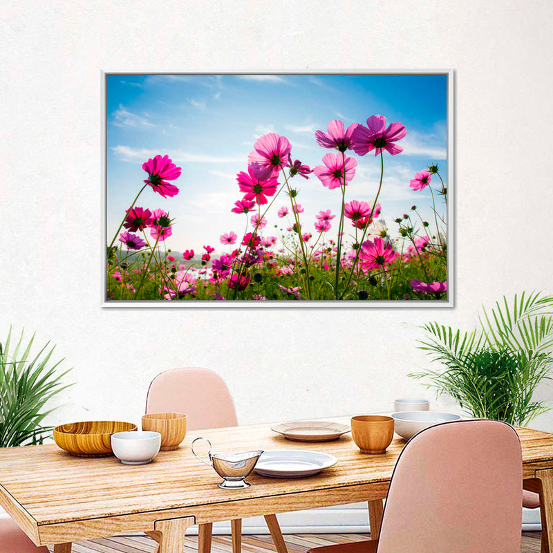 Wild Cosmos Flowers Wall Art