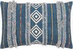 Targovishte Dark Blue Pillow Cover