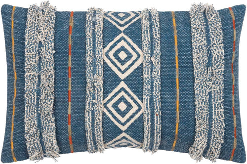 Targovishte Dark Blue Pillow Cover