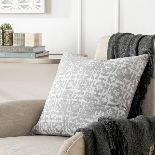 Uccle Medium Gray Pillow Cover
