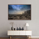 Simple Night Sky Wall Art