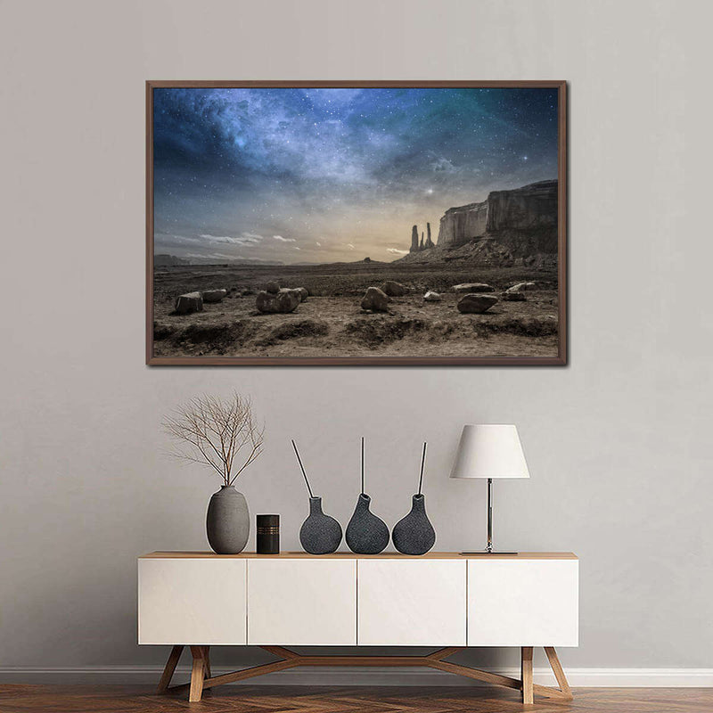 Simple Night Sky Wall Art