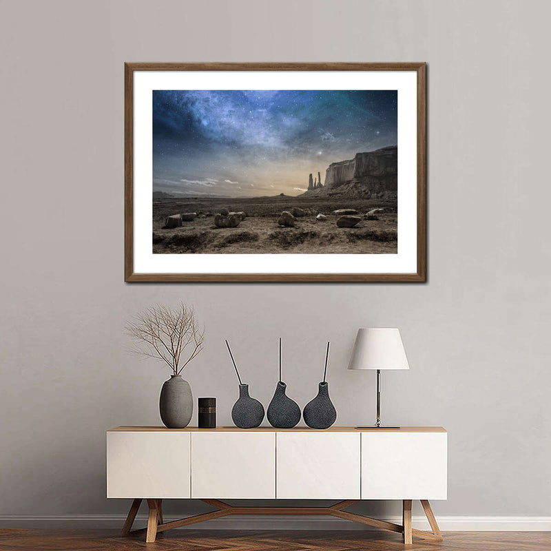 Simple Night Sky Wall Art