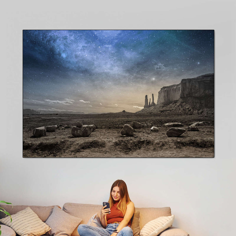 Simple Night Sky Wall Art