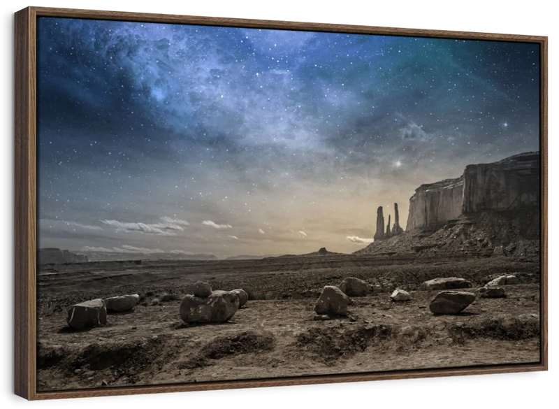 Simple Night Sky Wall Art