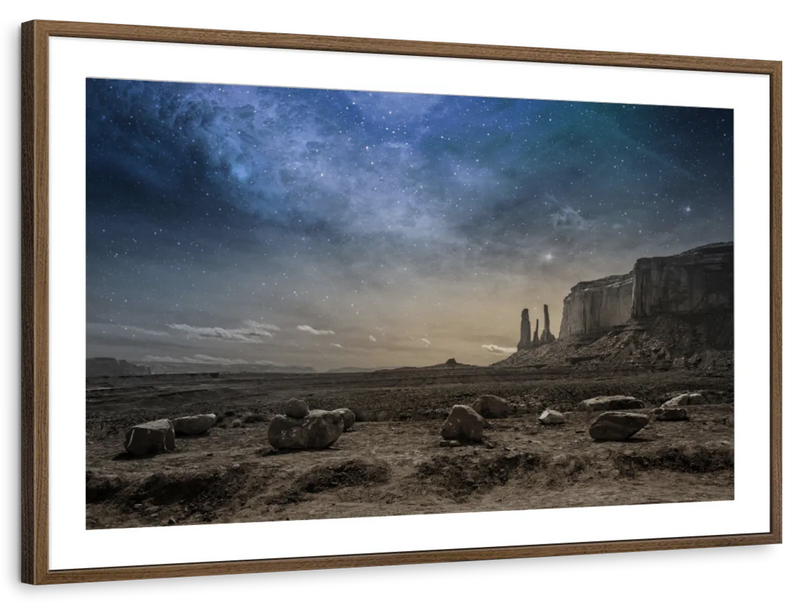 Simple Night Sky Wall Art