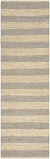 Ilkay Block Stripe Jute Rug