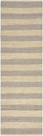 Ilkay Block Stripe Jute Rug