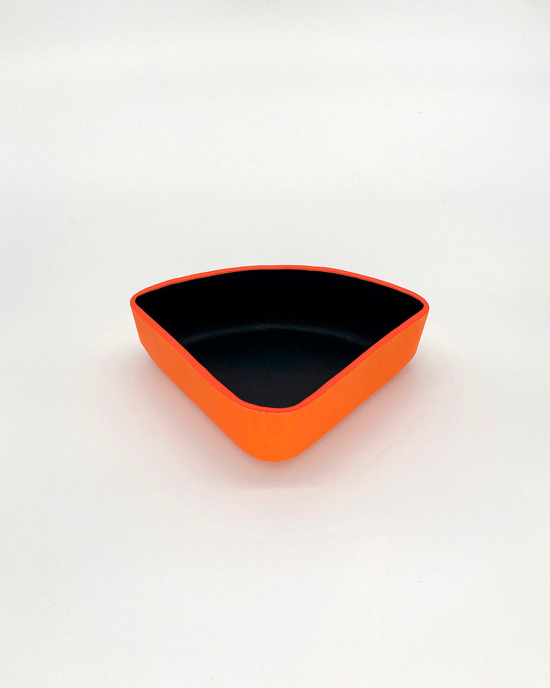 Sunrise Slice Handmade Leather Bowl Set
