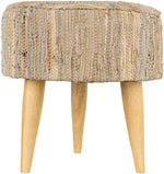 Hyvinkaa Cream Ottoman