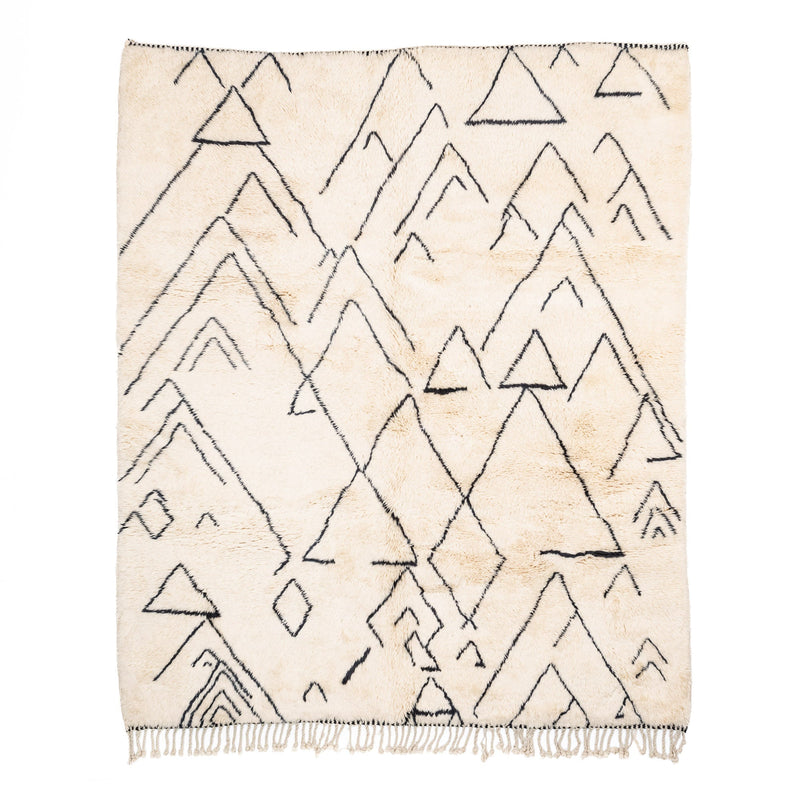 Atlas Mountains - Luxury Shag Moroccan Rug