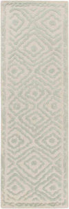 Ashland Modern Green/Beige Area Rug