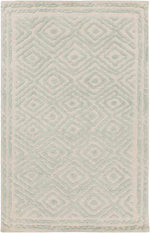 Ashland Modern Green/Beige Area Rug