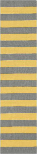 Atlanta Modern Gray/Yellow Area Rug