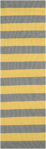 Atlanta Modern Gray/Yellow Area Rug