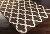 Woold Modern Brown Area Rug