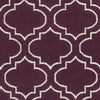 Avon Modern Purple/Ivory Area Rug