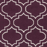Avon Modern Purple/Ivory Area Rug