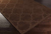 Ermont Modern Chocolate Brown Area Rug