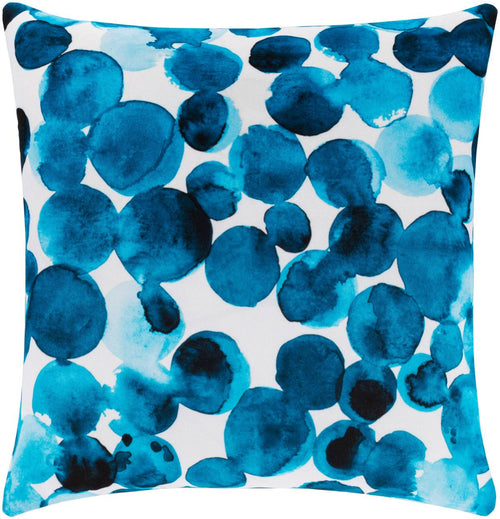 Dilbeek Bright Blue Pillow Cover