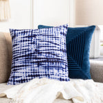 Lokeren Dark Blue Pillow Cover