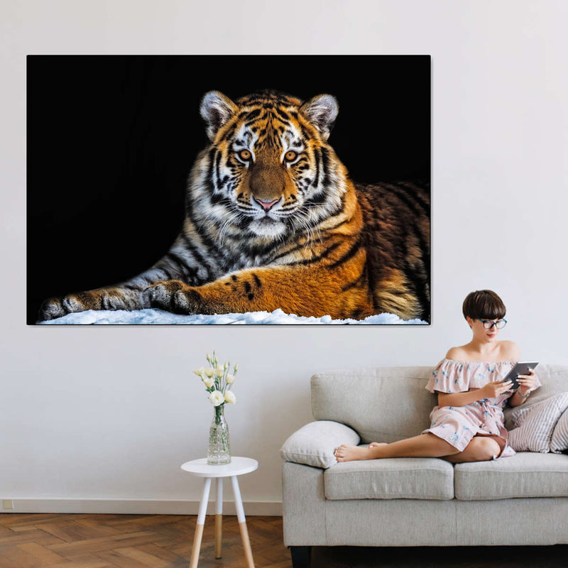 Tiger Snapshot Wall Art