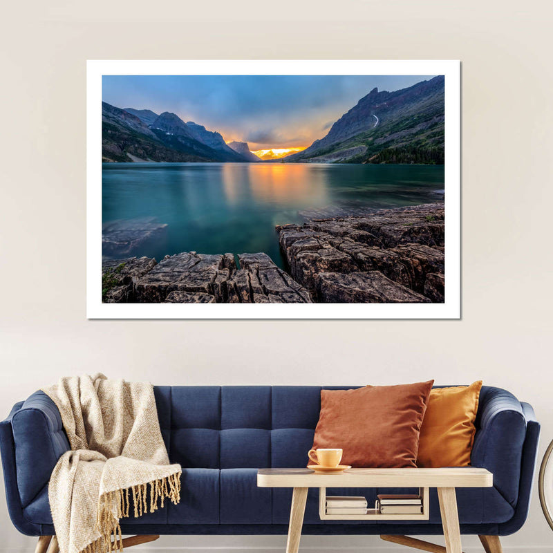 Lake Saint Mary Wall Art