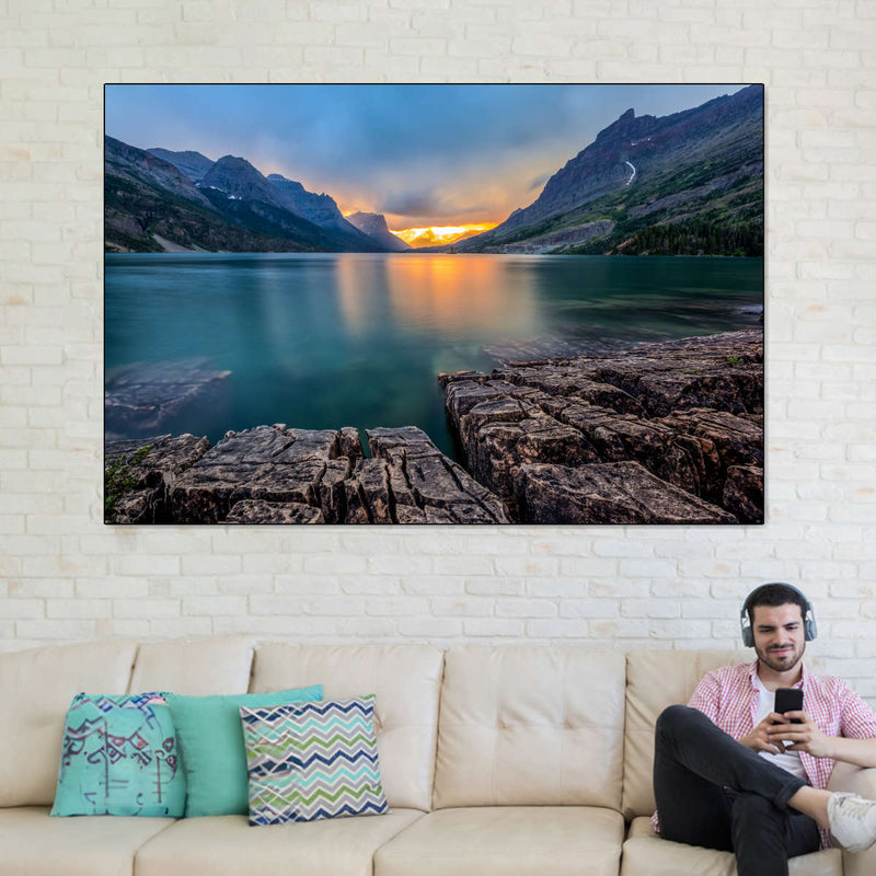 Lake Saint Mary Wall Art