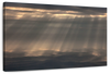 Sunrays And Cloudy Sky Wall Art