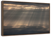 Sunrays And Cloudy Sky Wall Art