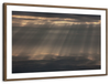 Sunrays And Cloudy Sky Wall Art