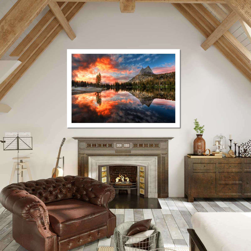 Yosemite Park Sunset Wall Art