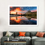 Yosemite Park Sunset Wall Art